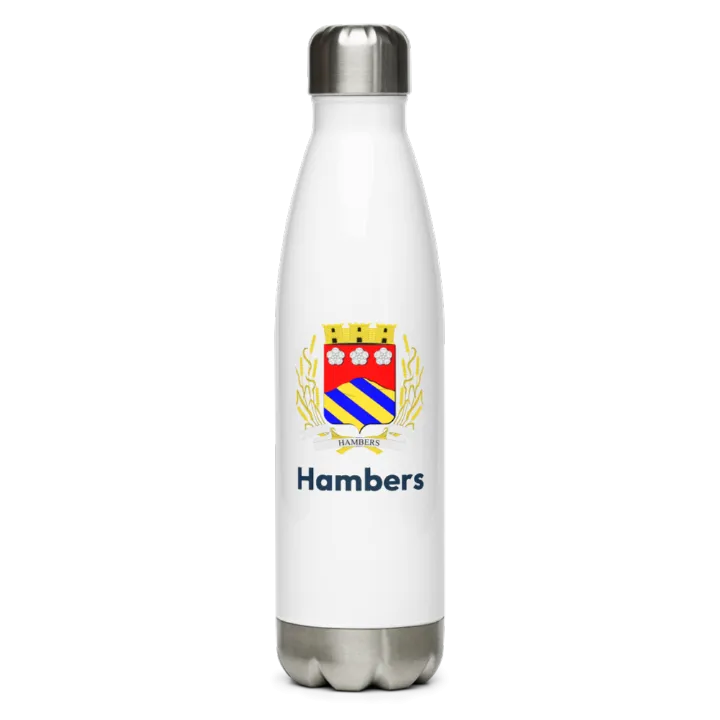 Gourde inox blason de Hambers