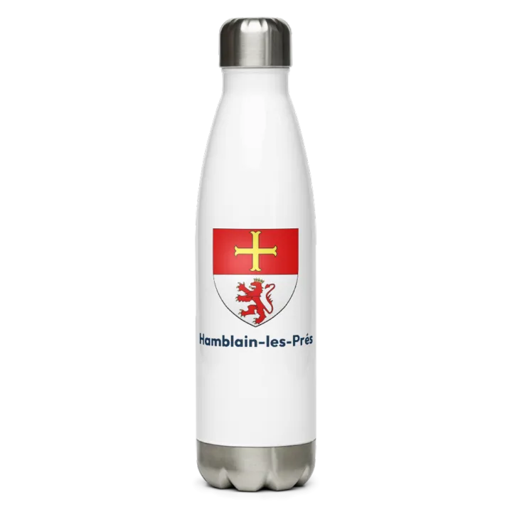 Gourde inox — blason d'Hamblain-les-Prés