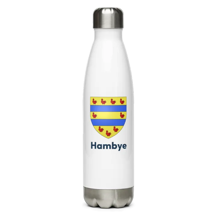 Gourde inox blason de Hambye