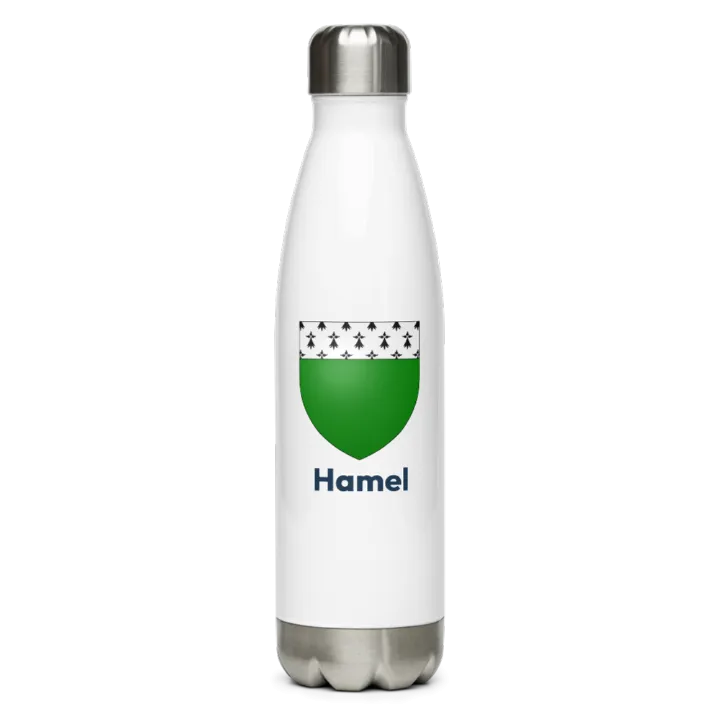 Gourde inox blason de Hamel
