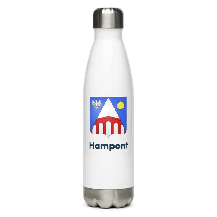 Gourde inox blason de Hampont