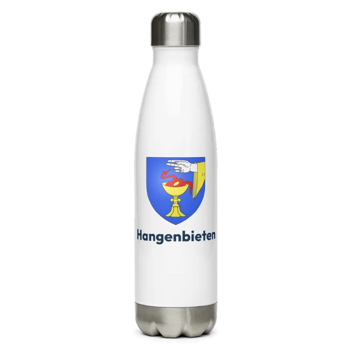 Gourde inox — blason de Hangenbieten
