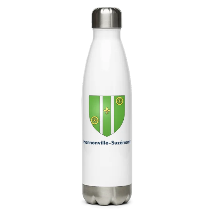 Gourde inox blason de Hannonville-Suzémont