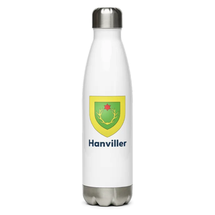 Gourde inox blason de Hanviller