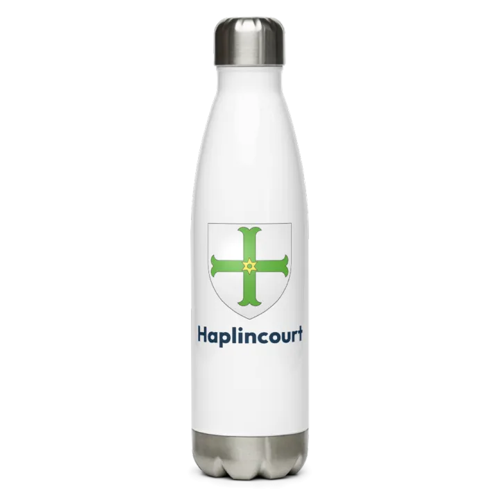 Gourde inox blason de Haplincourt