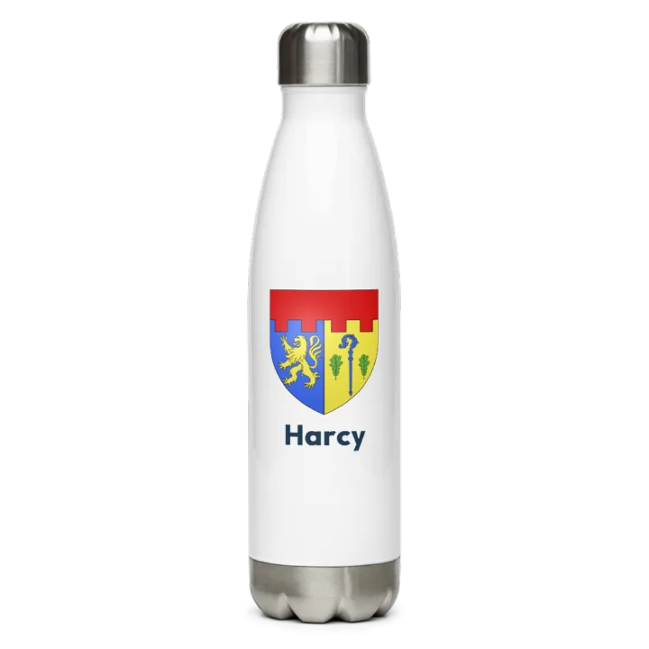 Gourde inox blason de Harcy