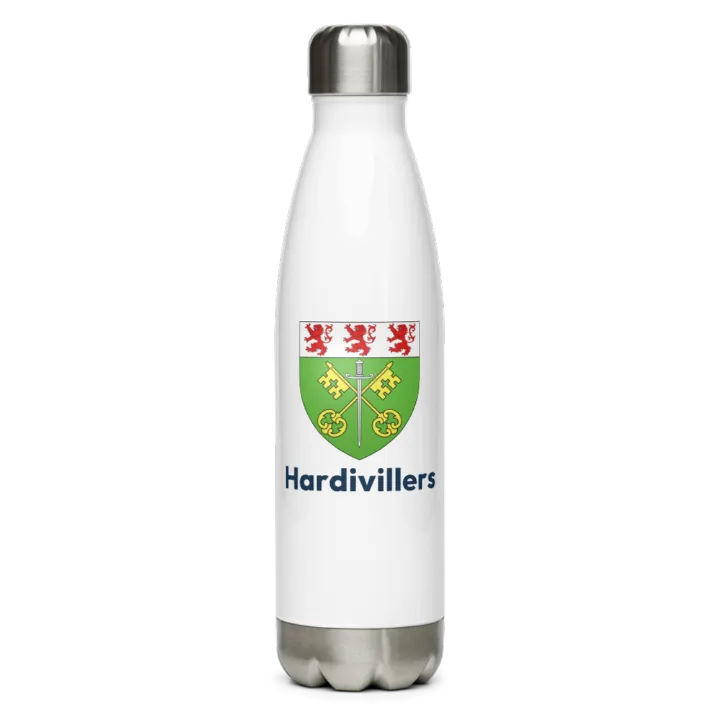Gourde inox blason de Hardivillers