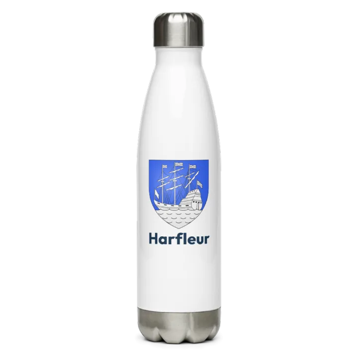 Gourde inox blason de Harfleur