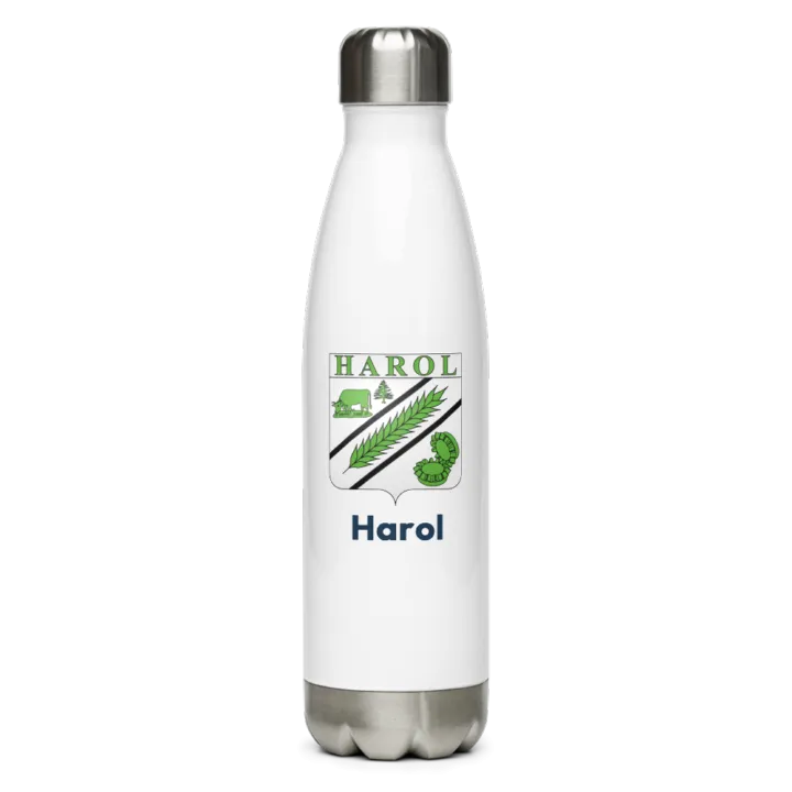 Gourde inox blason de Harol