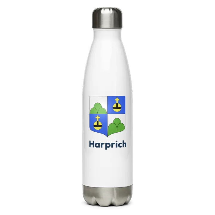 Gourde inox blason de Harprich