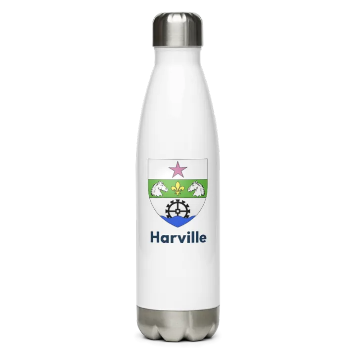 Gourde inox blason de Harville