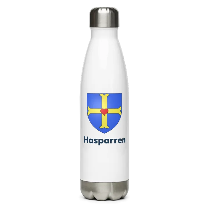 Gourde inox blason de Hasparren