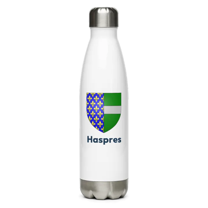 Gourde inox blason de Haspres