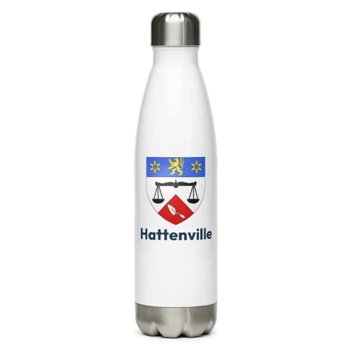 Gourde inox blason de Hattenville