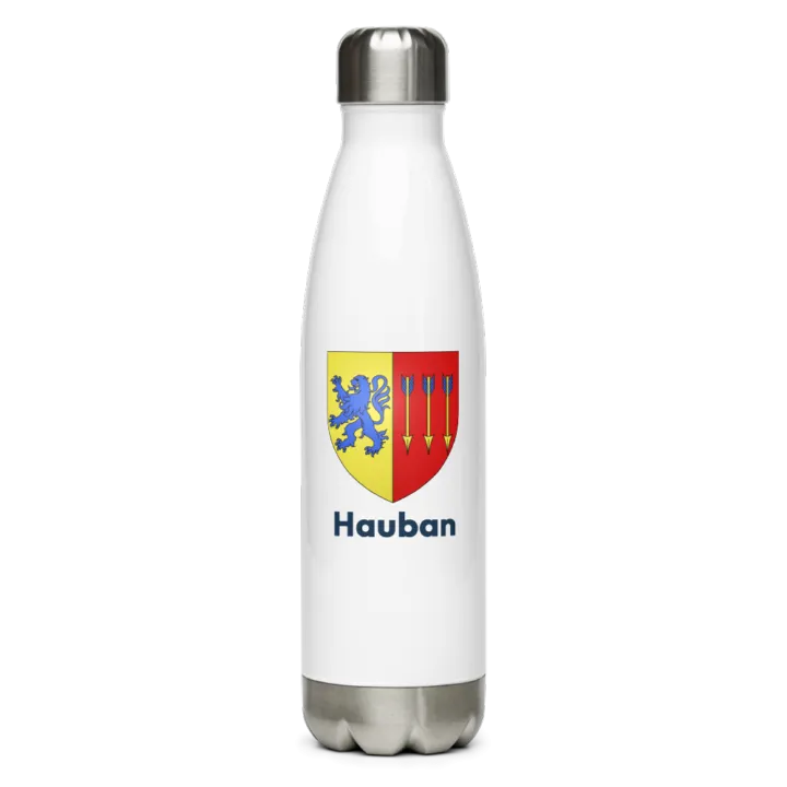 Gourde inox blason de Hauban