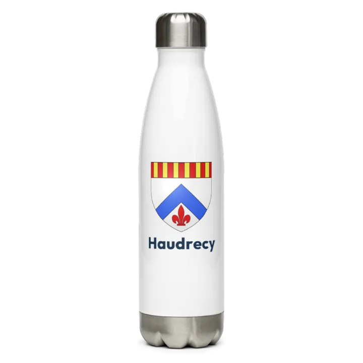 Gourde inox blason de Haudrecy