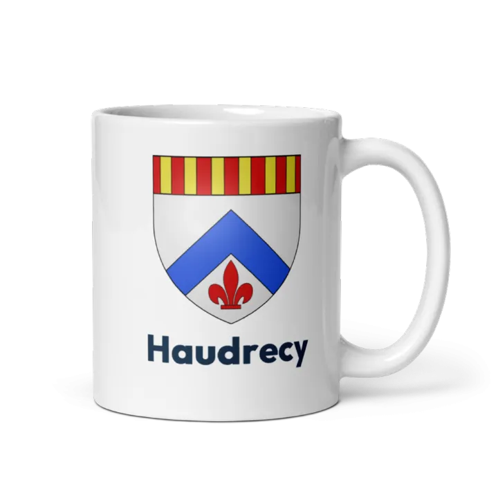 Mug blason de Haudrecy