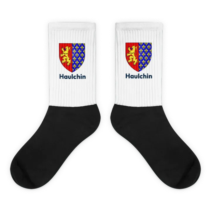 Chaussettes — blason d'Haulchin