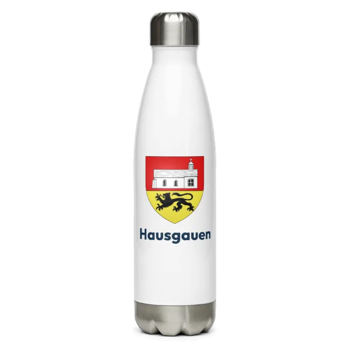 Gourde inox blason de Hausgauen