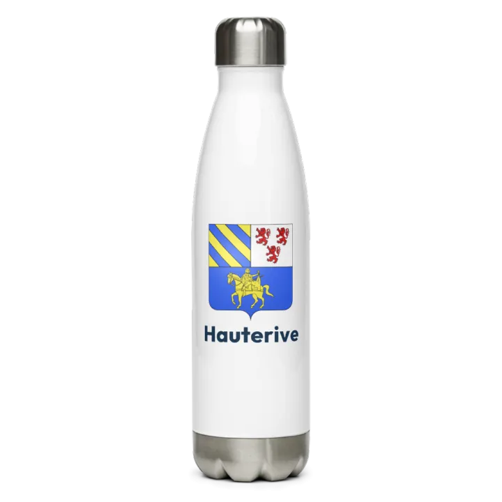 Gourde inox blason de Hauterive