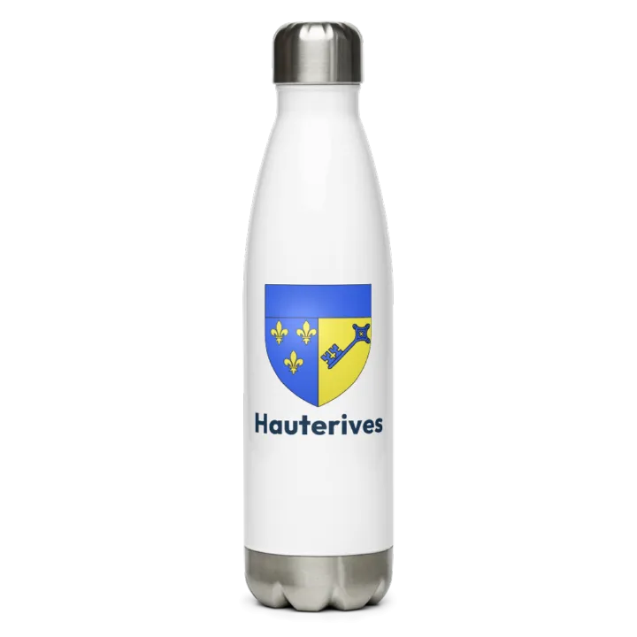 Gourde inox blason de Hauterives