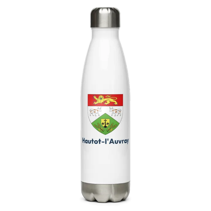 Gourde inox — blason d'Hautot-l'Auvray