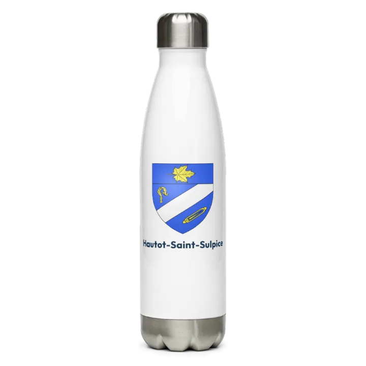 Gourde inox blason de Hautot-Saint-Sulpice