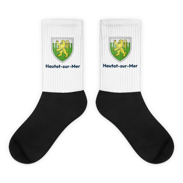 Chaussettes — blason d'Hautot-sur-Mer