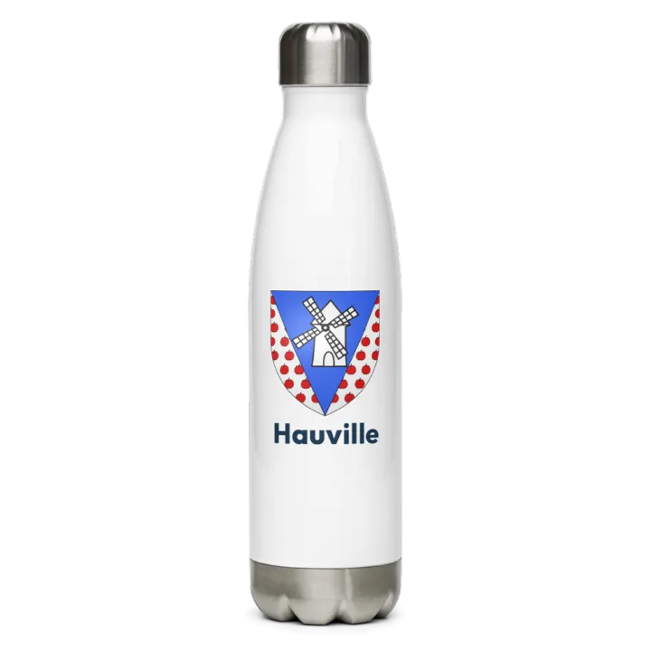 Gourde inox blason de Hauville
