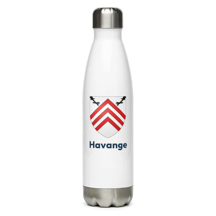 Gourde inox blason de Havange