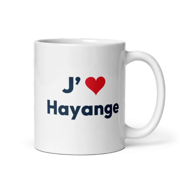 Mug « J’❤ Hayange »