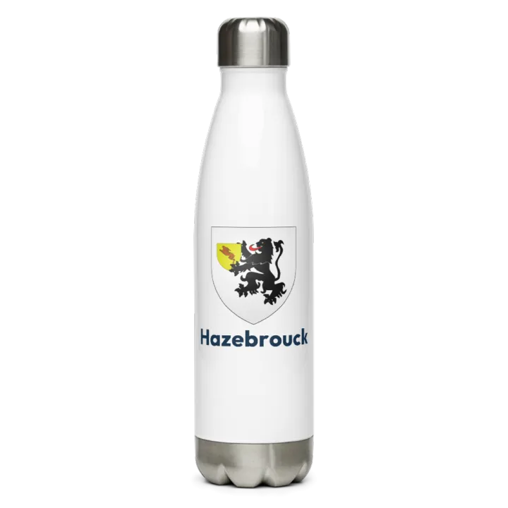 Gourde inox blason de Hazebrouck