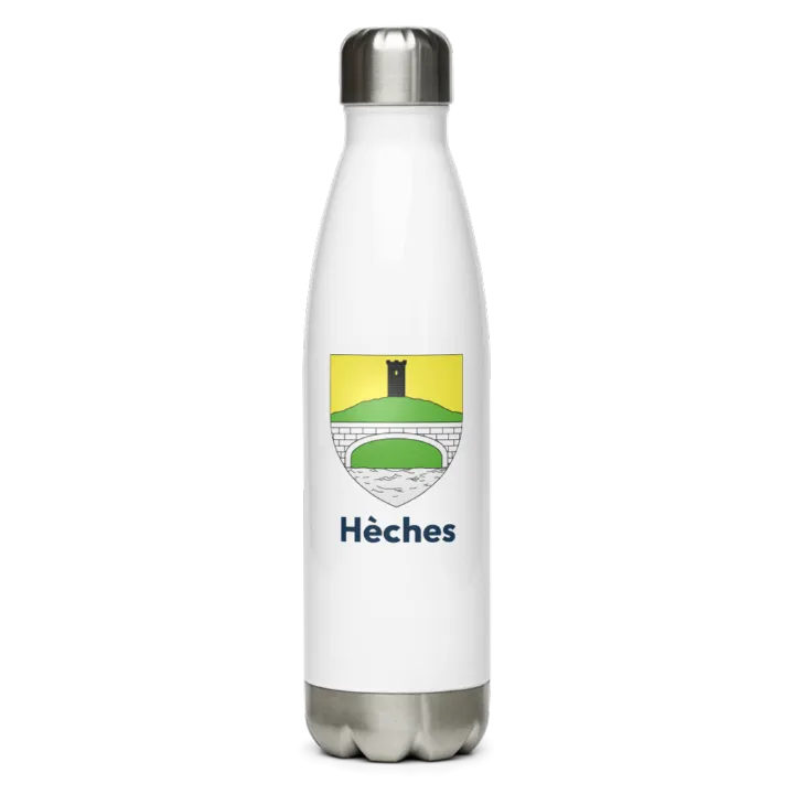 Gourde inox blason de Hèches