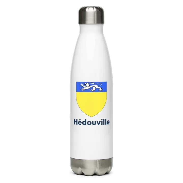 Gourde inox — blason d'Hédouville