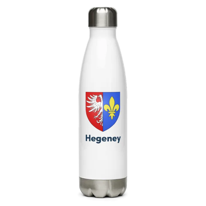 Gourde inox blason de Hegeney