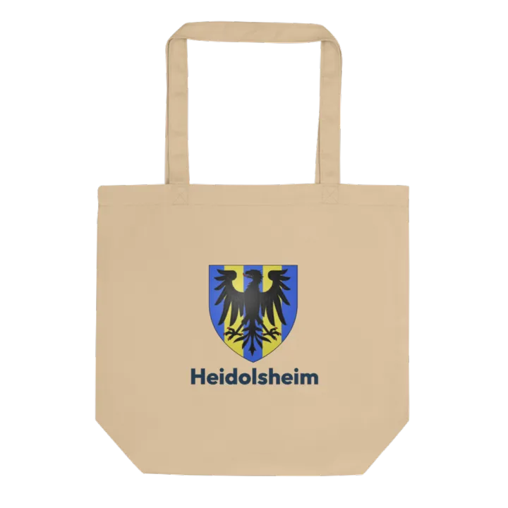 Tote bag coton bio — blason de Heidolsheim