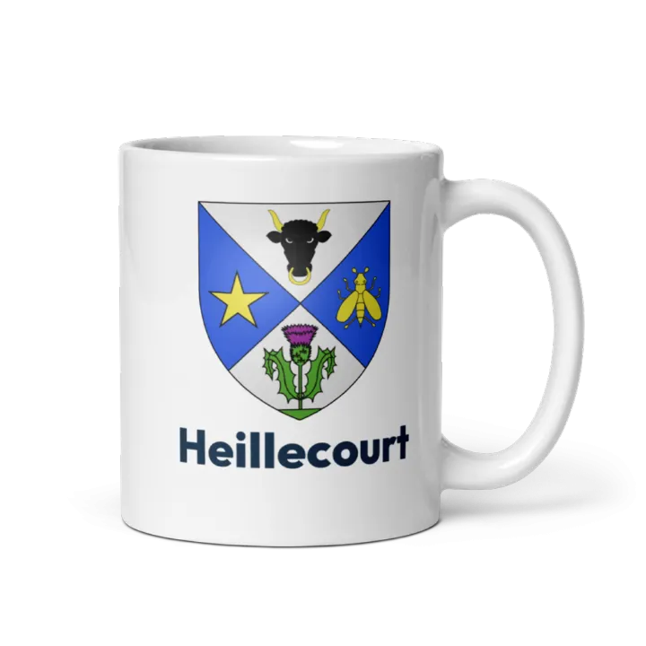Mug blason de Heillecourt