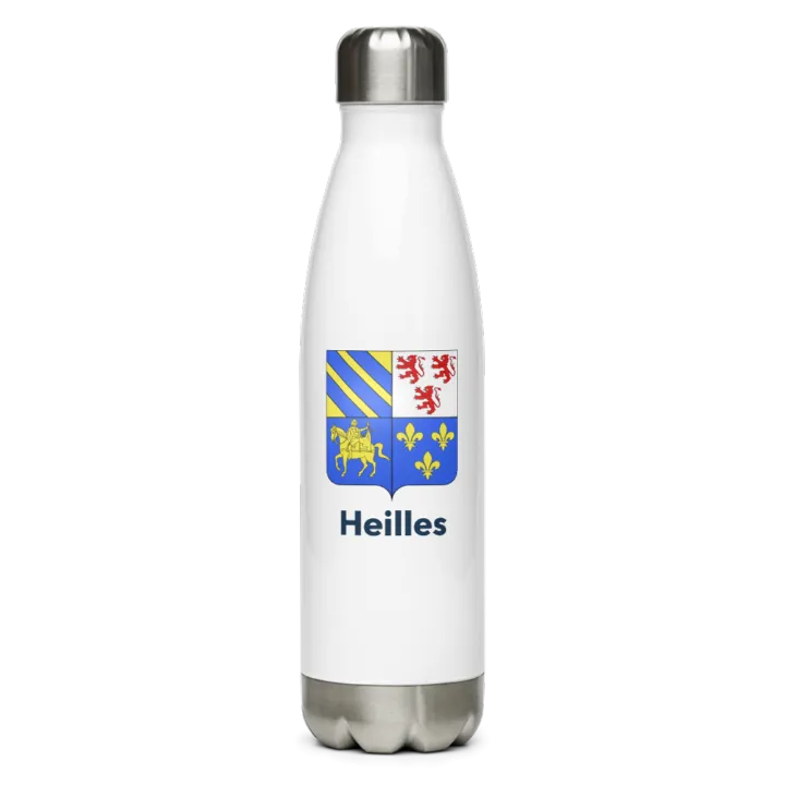 Gourde inox blason de Heilles