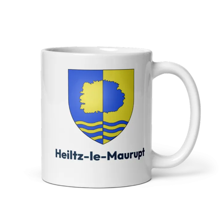 Mug blason de Heiltz-le-Maurupt