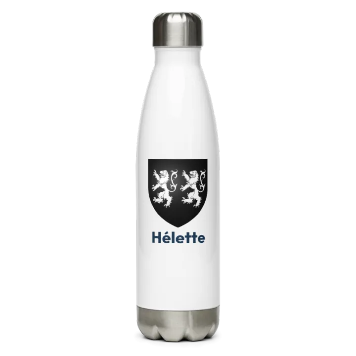 Gourde inox blason de Hélette