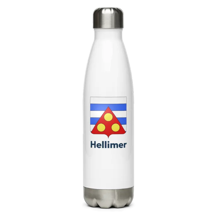 Gourde inox blason de Hellimer