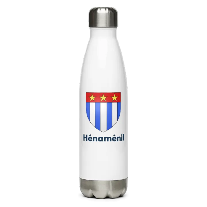 Gourde inox blason de Hénaménil