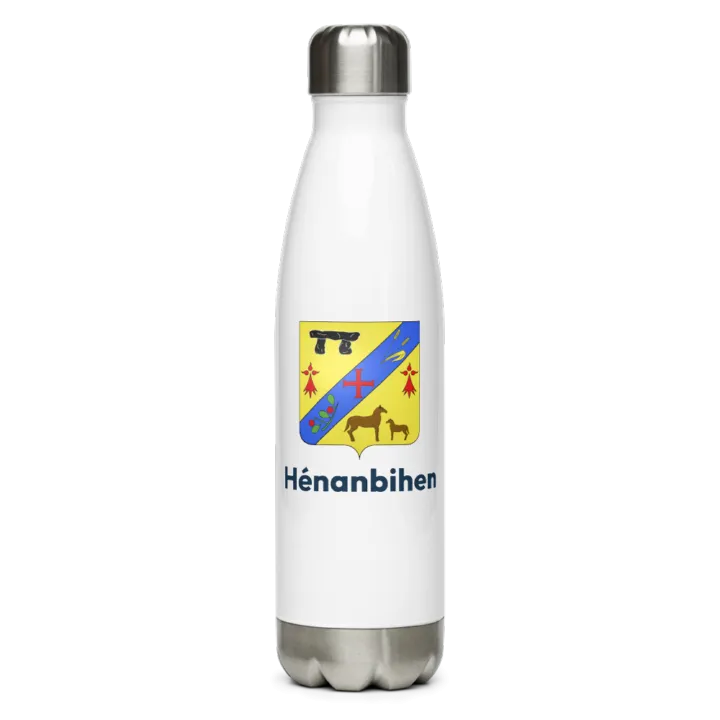 Gourde inox blason de Hénanbihen