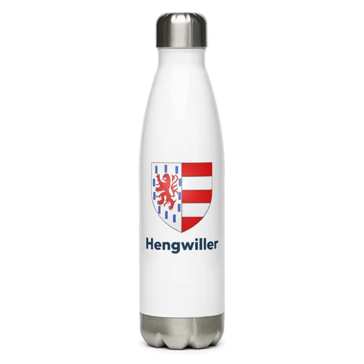 Gourde inox blason de Hengwiller