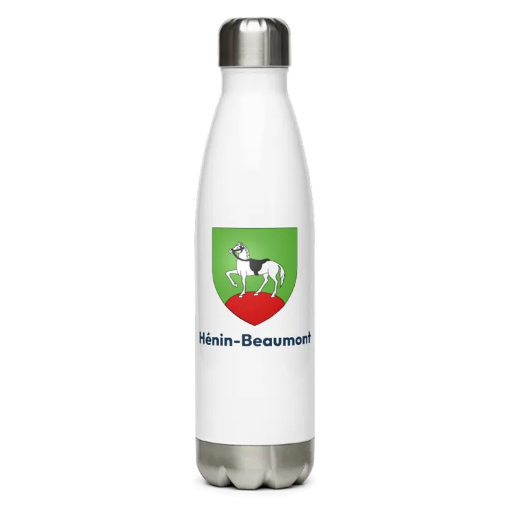Gourde inox blason de Hénin-Beaumont