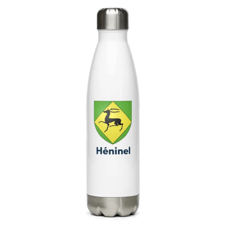 Gourde inox blason de Héninel