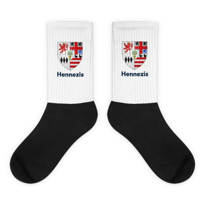 Chaussettes — blason d'Hennezis