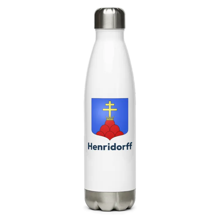 Gourde inox blason de Henridorff
