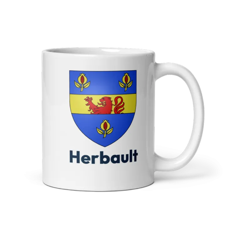 Mug blason de Herbault