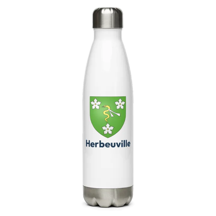Gourde inox blason de Herbeuville